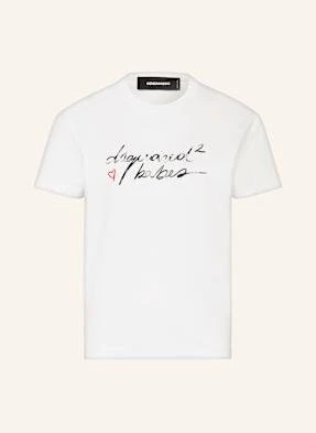dsquared2 T-Shirt weiss