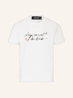 dsquared2 T-Shirt weiss