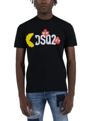 Dsquared2, T-Shirts Black, male,