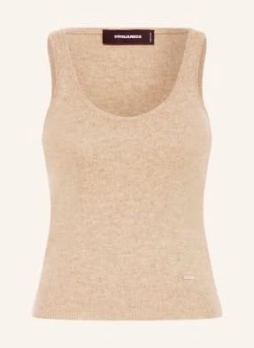 dsquared2 Top Z Dzianiny beige