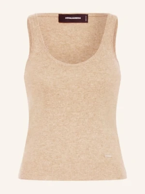 dsquared2 Top Z Dzianiny beige