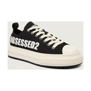 Dsquared2 Trampki | z dodatkiem skóry