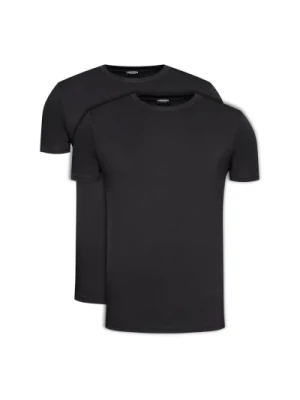 Dsquared2, Tw-shirt Twinpack Black, male,