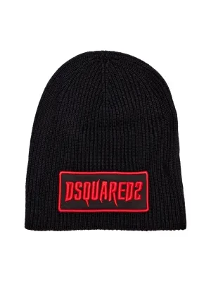 Dsquared2 Wełniana czapka