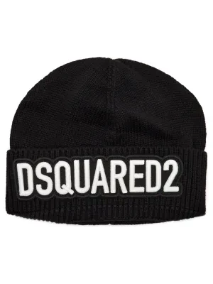 Dsquared2 Wełniana czapka