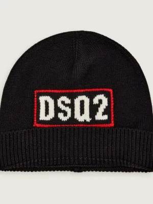 Dsquared2 Wełniana czapka