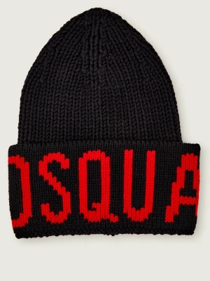 Dsquared2 Wełniana czapka