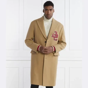 Dsquared2 Wełniany płaszcz