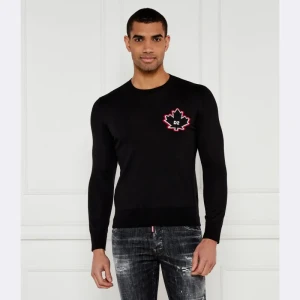 Dsquared2 Wełniany sweter | Regular Fit