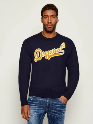 Dsquared2 Wełniany sweter | Regular Fit