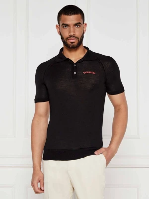 Dsquared2 Wełniany sweter | Regular Fit