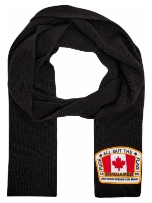 Dsquared2 Wełniany szal