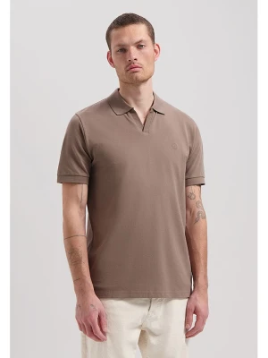 DSTREZZED Koszulka polo w kolorze jasnobrązowym rozmiar: XL