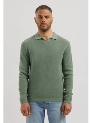 DSTREZZED Koszulka polo w kolorze zielonym rozmiar: L