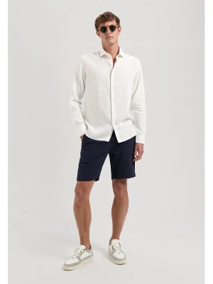 DSTREZZED Lniana koszula w kolorze białym rozmiar: XXL