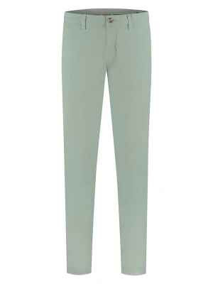 DSTREZZED Spodnie chino w kolorze zielonym rozmiar: W38