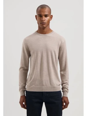 DSTREZZED Wełniany sweter w kolorze beżowym rozmiar: L