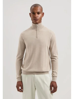 DSTREZZED Wełniany sweter w kolorze beżowym rozmiar: L