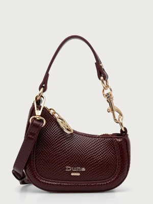 Dune London torebka crossbody damska SELECTION bordowy