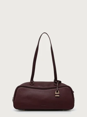 Dune London torebka crossbody damska skórzana DAY bordowy