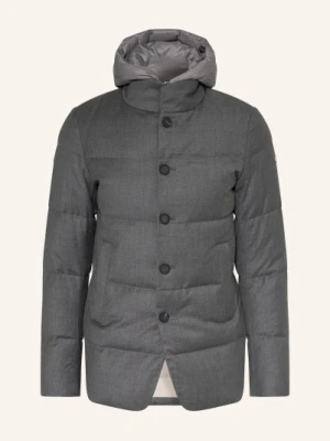 Duno Kurtka Puchowa Bjorn Z Odpinanym Kołnierzem grau