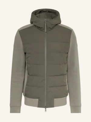 Duno Kurtka Puchowa Z Mieszanki Materiałów gruen