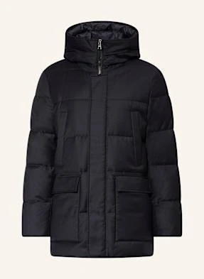 Duno Parka Puchowa Z Wełny blau