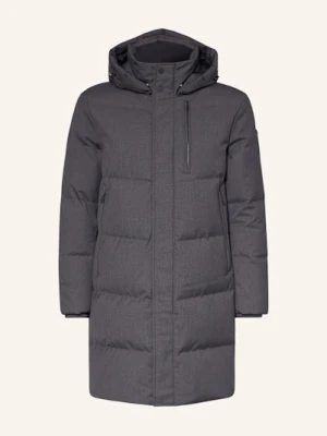 Duno Płaszcz Puchowy Aron Parma Z Odpinanym Kapturem grau