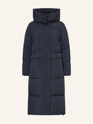 Duno Płaszcz Puchowy Fully Z Odpinanym Kapturem blau
