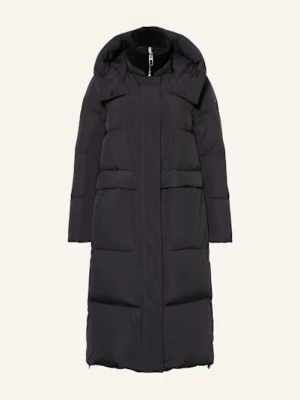 Duno Płaszcz Puchowy Fully Z Odpinanym Kapturem schwarz