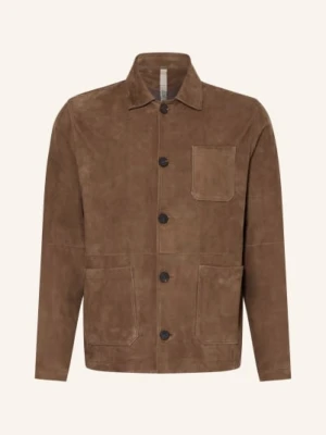 Duno Skórzana Kurtka Corex braun