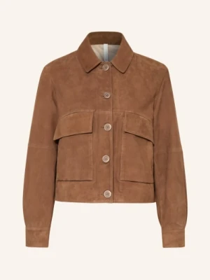 Duno Skórzana Kurtka Joan braun