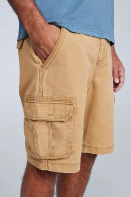 Dusk męskie szorty cargo o diagonalnym splocie - Animal