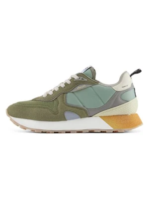 DUUO Sneakersy "Calma 2.0 043" w kolorze oliwkowo-białym rozmiar: 41