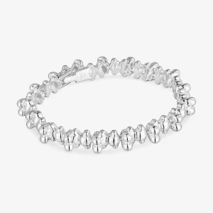 Duża Bransoletka Łańcuszkowa Ze Srebra Z Dużymi Motywami Misia Bold Bear - Tous Rozmiar