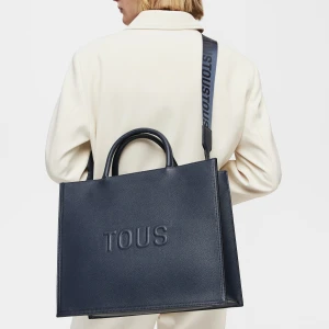 Duża Granatowa Torba Na Zakupy Amaya Tous Brenda - Tous