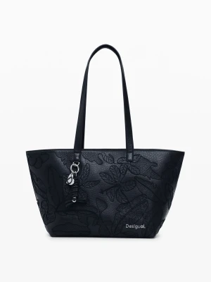 Duża haftowana torba shopper Desigual
