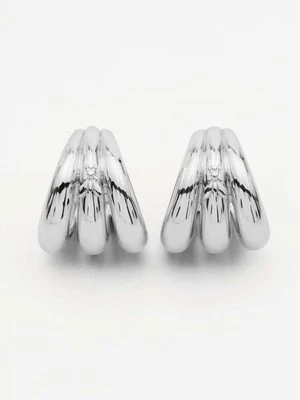 Duża nausznica Metal Circle PATRIZIA PEPE