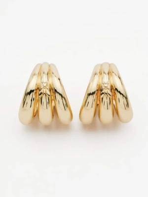 Duża nausznica Metal Circle PATRIZIA PEPE