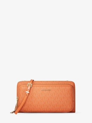 Duża podróżna torebka do przewieszenia przez ramię z charakterystycznym logo z kolekcji podróżnej Jet Set MICHAEL Michael Kors