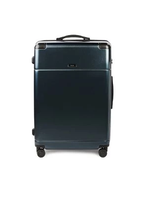 Duża pojemna walizka na kółkach z policarbonu Kazar