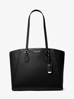 Duża skórzana torba tote Taryn MICHAEL Michael Kors