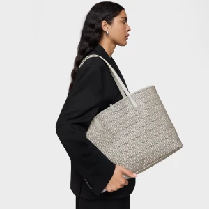 Duża Szarobrązowa Dwustronna Torba Z Rączkami Tous Double Way Bear - Tous