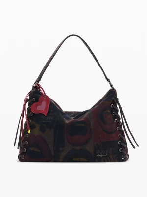 Duża torba graffiti usta Desigual