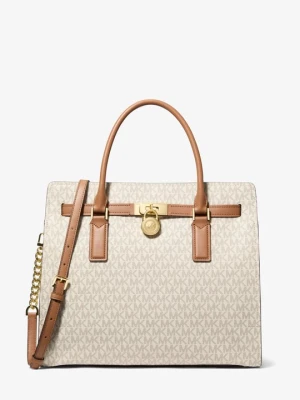 Duża torba Hamilton Moderne z charakterystycznym logo Michael Kors