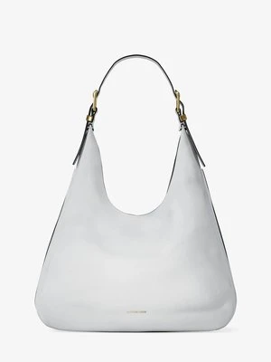 Duża torba hobo na ramię Nolita ze skóry groszkowej MICHAEL Michael Kors