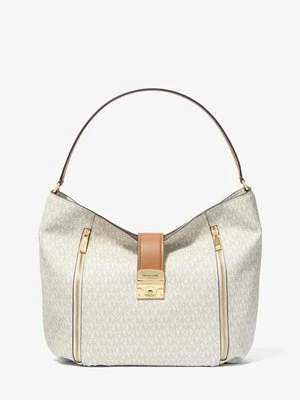 Duża torba na ramię Addie z charakterystycznym logo MICHAEL Michael Kors