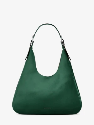 Duża torba na ramię Nolita ze skóry nubukowej Michael Kors MECH (Zielony)