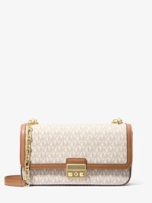 Duża torba na ramię Tribeca z charakterystycznym logo Michael Kors