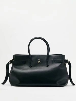 Duża torba New Business ze skóry PATRIZIA PEPE